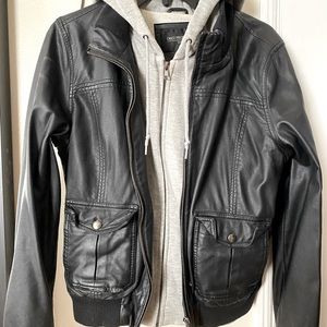 Obey Leather Jacket